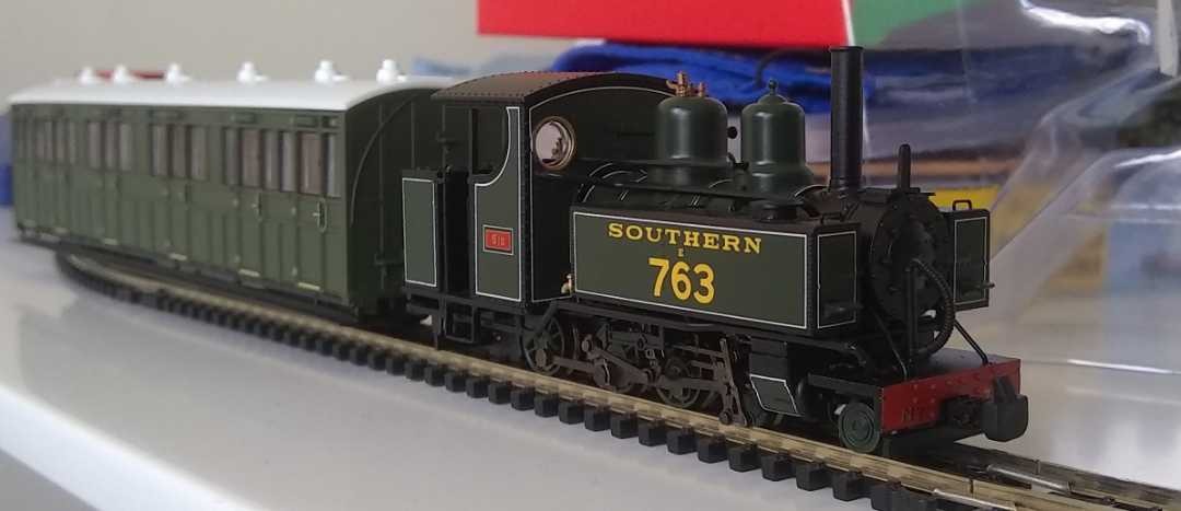 Jack on Train Siding: Some #009 #modelrailway stuff today - Baldwin 763 "Sid", from Bachmann's excellent range of narrow gauge models.