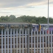 Jimbob on Train Siding: Some Depot Shots At Newton Heath TMD ft some class 150s, a pacer and one off the 150s on loan from GWR
