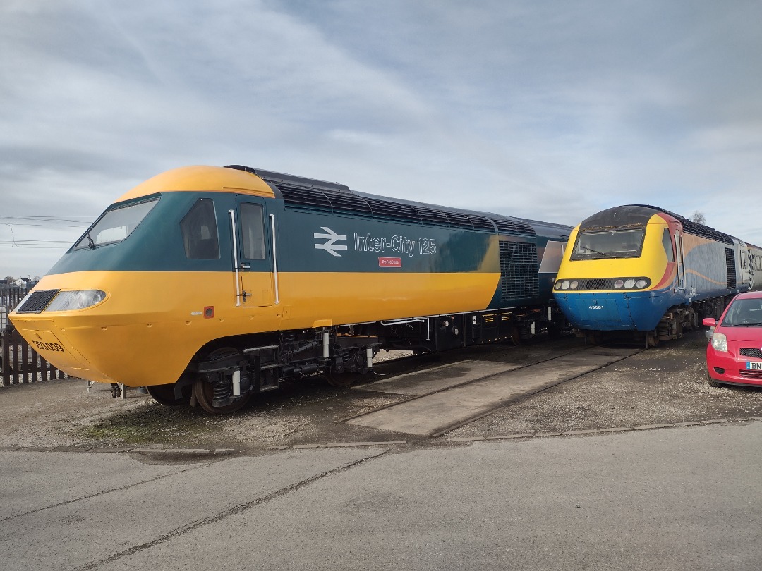 Hardley Distant on Train Siding: HERITAGE: A visit to Crewe Heritage Centre today for a Toy fair so a chance to take some snaps before the Doors opened for the
Fair...