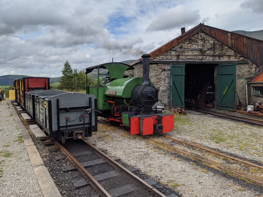 Michael Cowin on Train Siding: Sir Tom of the Threlkeld Quarry and Mining Museum. The line is only half a mile long, but after lockdown it was great to get out
on a...