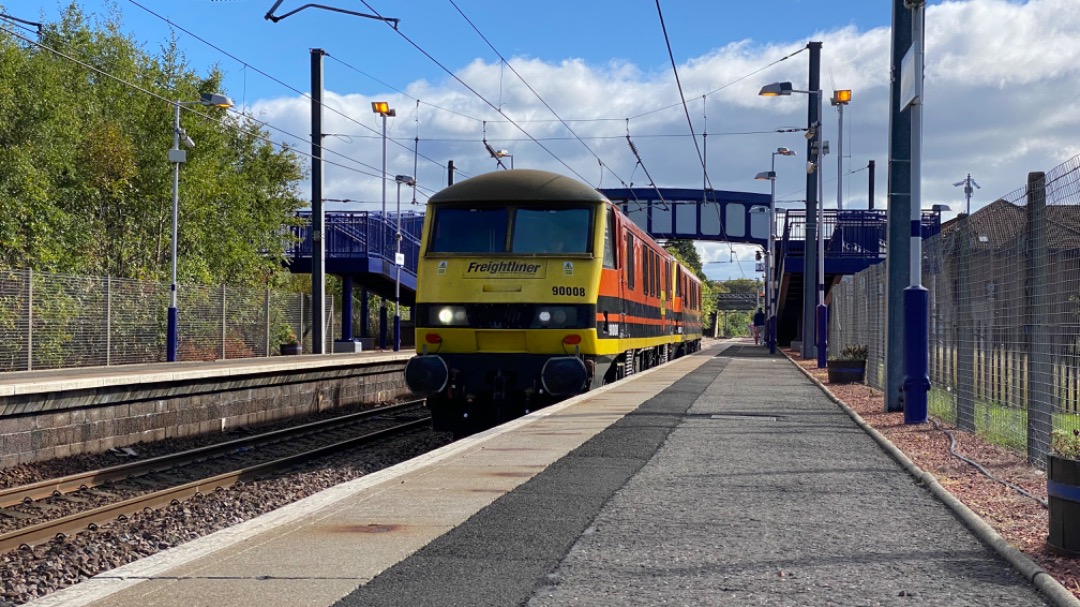 Adam Dunlop on Train Siding: Whifflet Station, served by trains on the argyle line and freight going to mossend or Coatbridge from the west coast mainline.