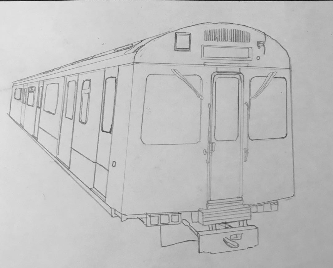 Eurostar_E320Drawings on Train Siding: Might as well share some work from earlier this year to start off. #traindrawings #traindrawaday