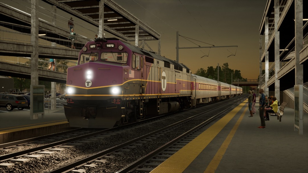 T. Rain on Train Siding: I've been kinda inactive on here and I've been unable to trainspot recently so here's what I got, some shots of the
F40PH-3C diesel locomotive...