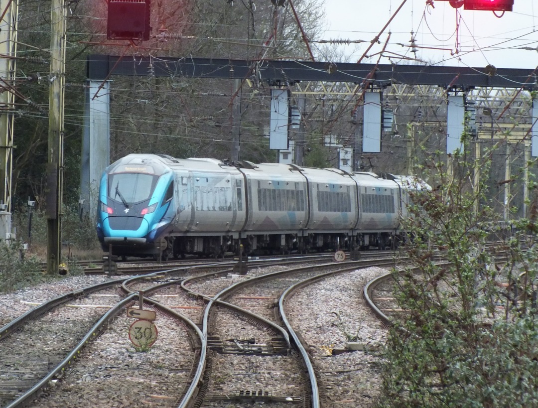 Whistlestopper on Train Siding: A selection of photos of Transpennine Express class 397/0s at Preston on Tuesday 13th February 2024...