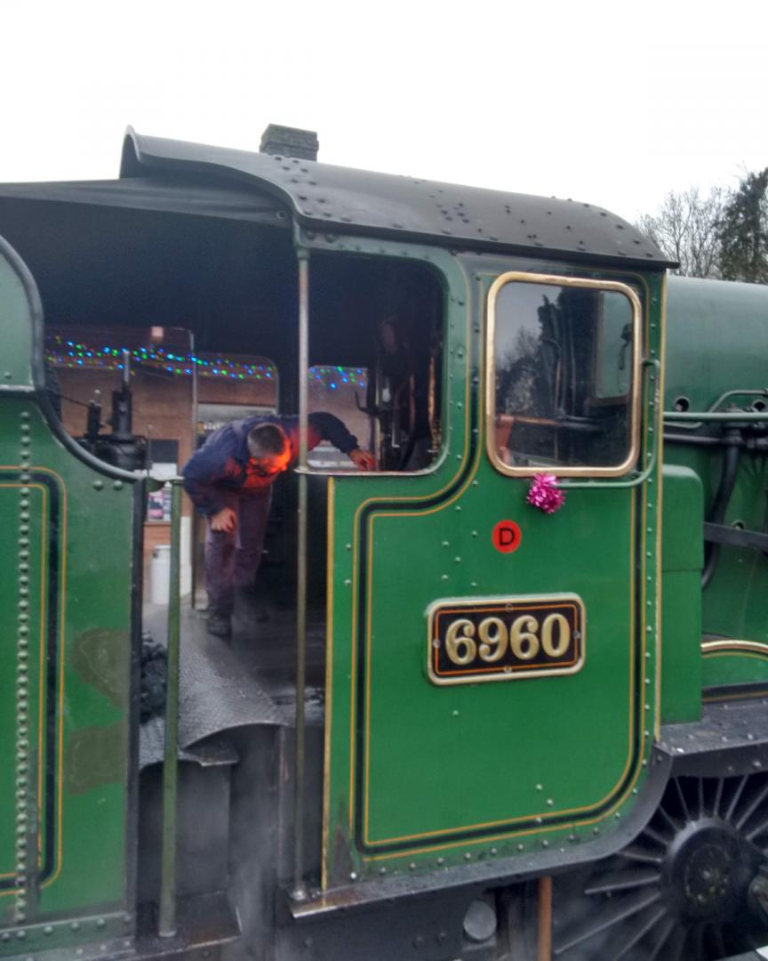 kennystu on Train Siding: Bit unseasonable, but this was a West Somerset Railway Santa Express in 2018 at Bishops Lydeard station. #train #steam #heritage...