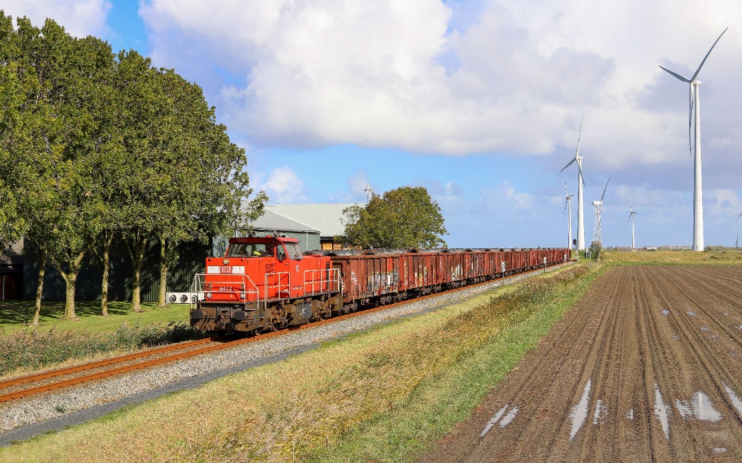Railhobby on Train Siding: Op zaterdag 8 oktober reed de tweede trein beladen met walsdraad van de Eemshaven naar Almelo. Lees meer op:...