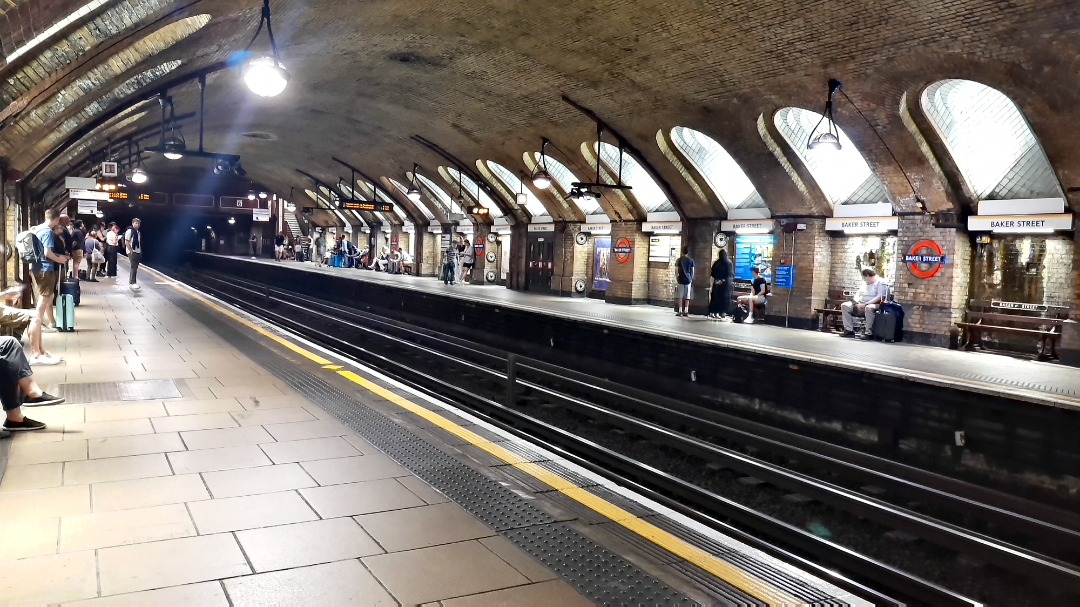 Arthur de Vries on Train Siding: Baker Street underground station is quite beautiful, and in fact the first ever underground station. And if you zoom in on the
old...