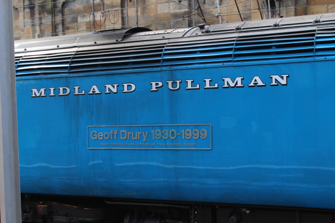 Jen on Train Siding: Midland Pullman on driver training 12th May .. I travelled over to Carlisle from Newcastle just to see it ... fab train