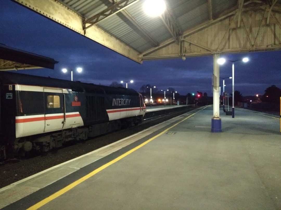 clanline35028 on Train Siding: 43185 "Great Western" stands at Newton Abbot with the up Golden Hind express to Paddington, around January 2019.