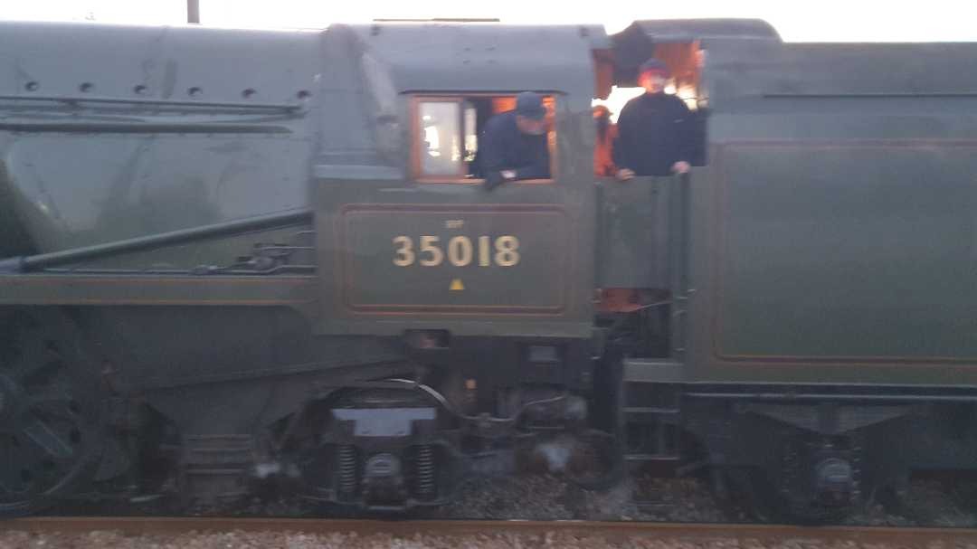 All the Heritage railways on Train Siding: Caught some photos of a steam hauled special on way home from Mid Norfolk Railway at Downham Market on the 17th of
March 2019.