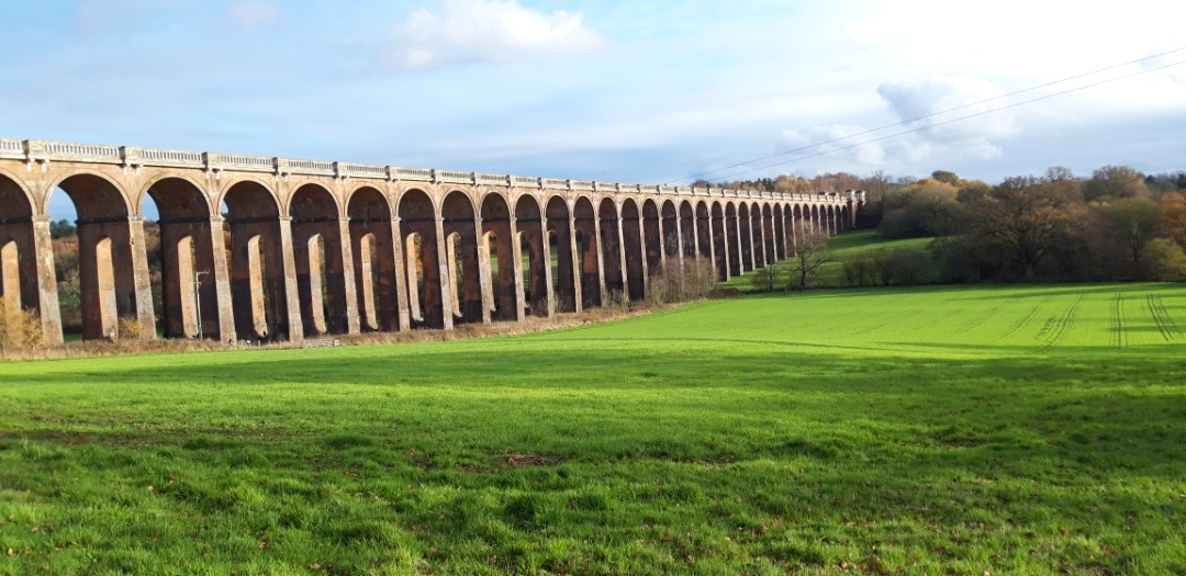 matthew_garner on Train Siding: #Viaduct #Balcombe #ousevalley #brightonmainline #vtb #photo #architecture #famouslandmark #historic