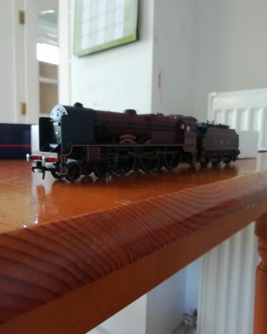 Ben on Train Siding: Here is one of my model trains called 'the Lancashire fusilier'. This is one of my only Bachmann locos. I hope you like it!