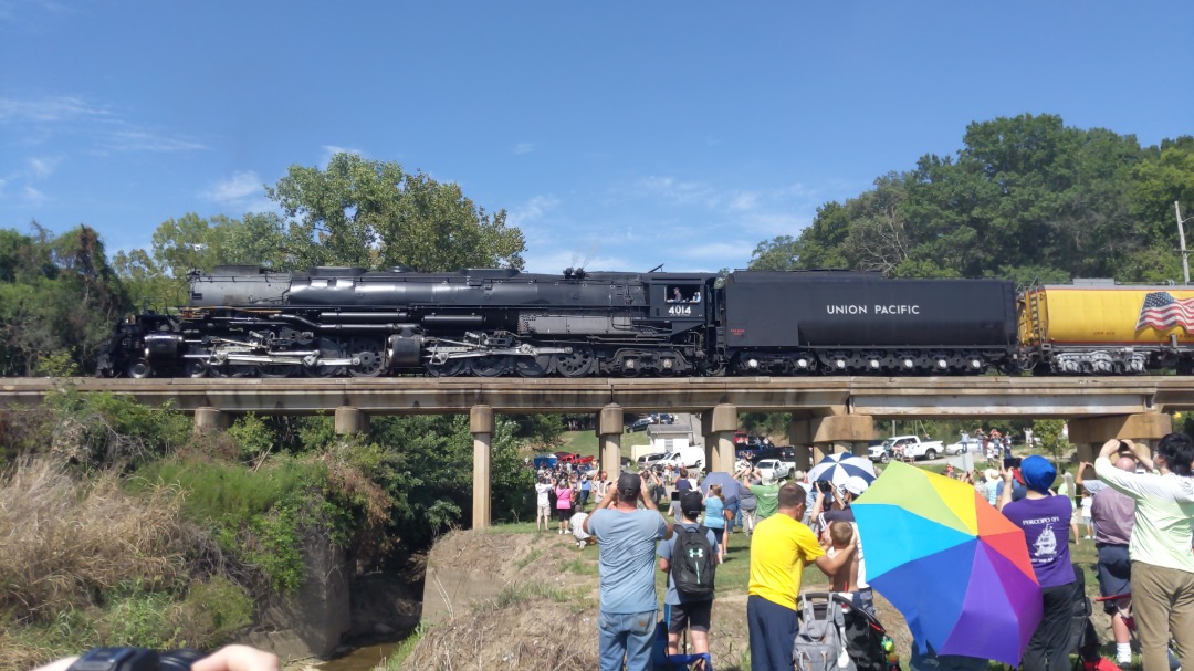 Chandler Smith on Train Siding: So glad I got to see the 4014 Big Boy while it was touring! I hope I get to see it again someday, it's such a beautiful a
massive...