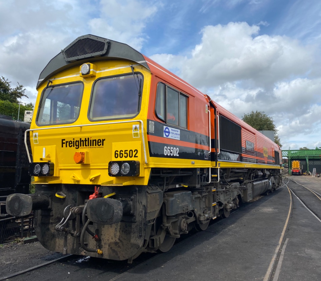Dean Knight on Train Siding: 66502 "Basford Hall Centenary 2001" at the Mid Hants Railway Diesel Gala 2023. Very much looking forward to seeing which
locos show up...