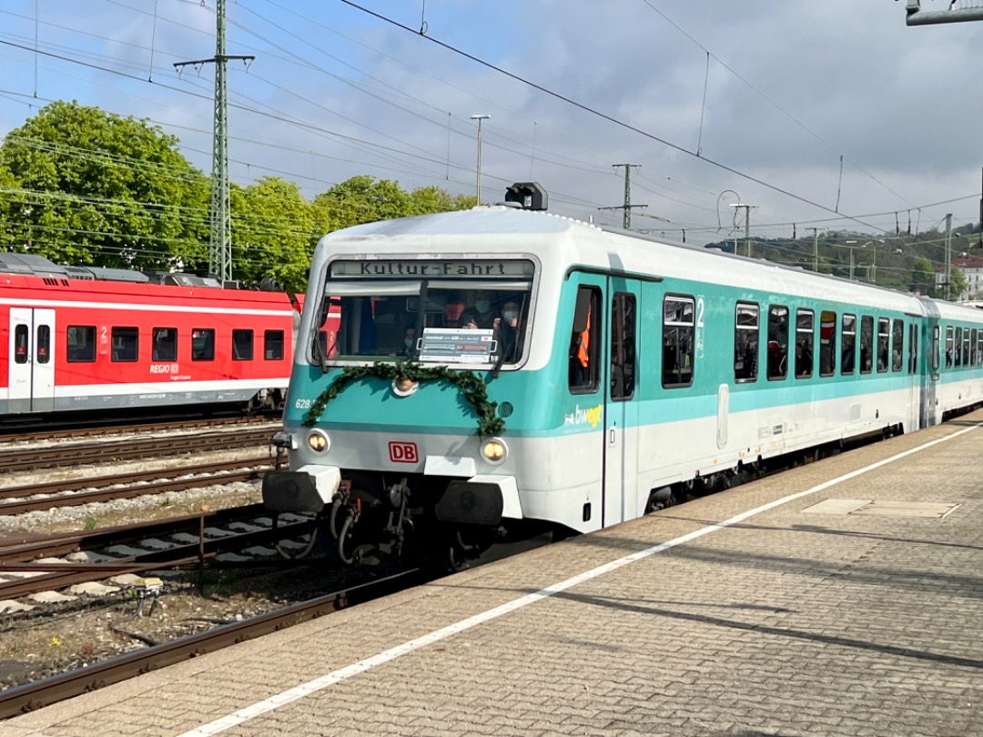 Frank Kleine on Train Siding: Extra tour from Ulm to Triberg to say good bye to the class 628/928 DMUs in service of DB Regio Baden-Württemberg.