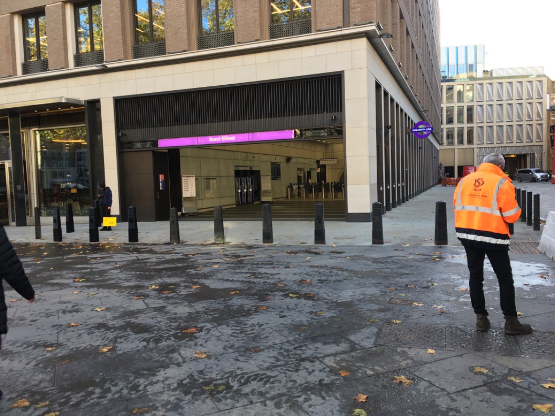 chris.j.bird on Train Siding: Here are a selection of pics from my visit to the new station in Coventry and one of Bond Street entrance to the Elizabeth Line