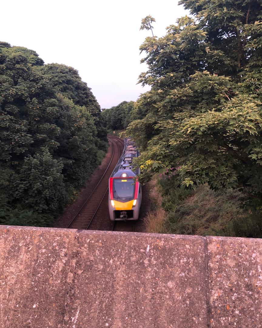 gregory.price2 on Train Siding: This is the standard Greater Anglia dual power trains out of Cromer . Taken the bridge just out of Cromer Station this summer.
They run...