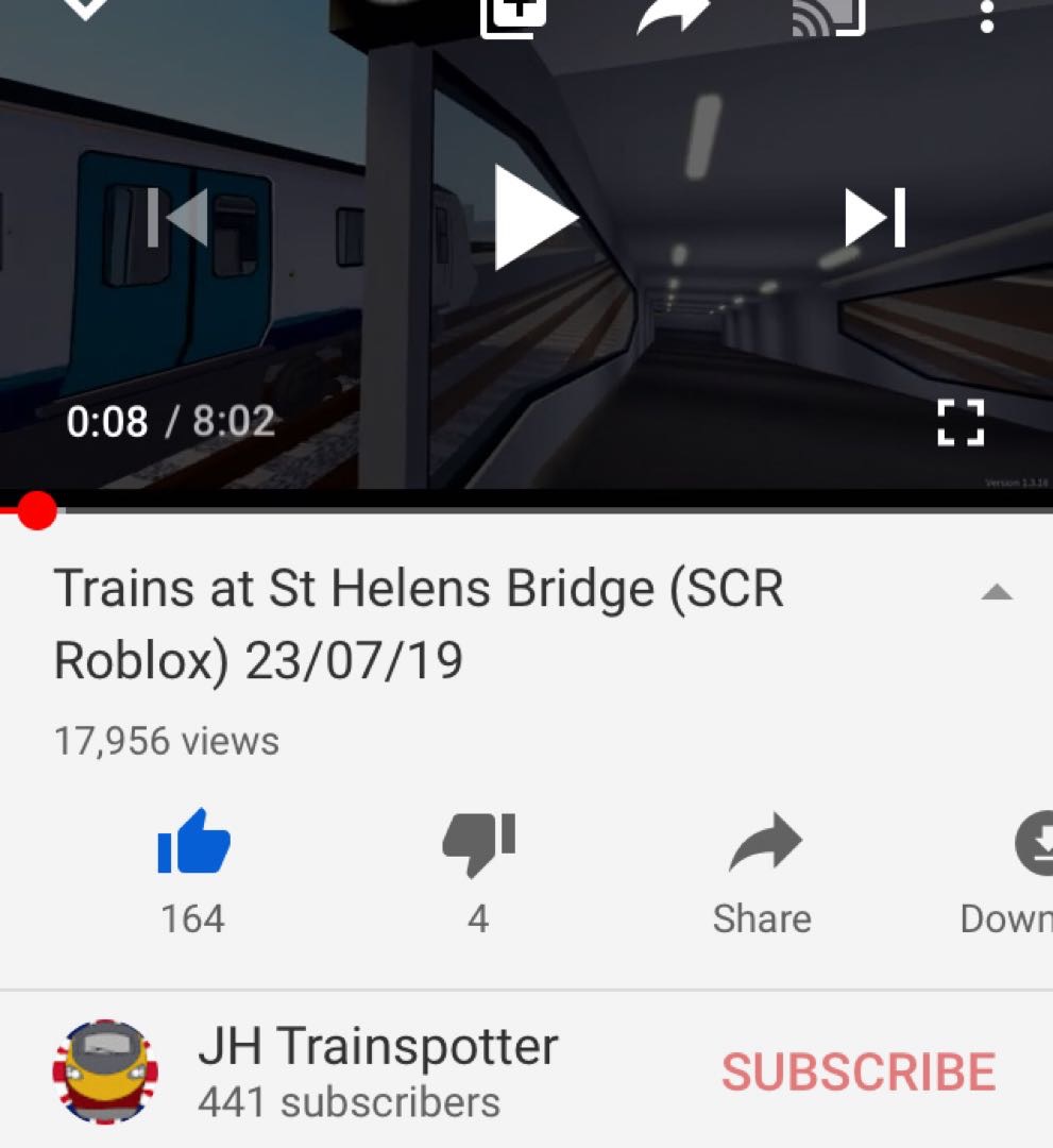 Joe on Train Siding: Everybody make sure to subscribe to my YouTube channel for railway content! We are closing in on 500 subscribers, also, my most popular
upload is...