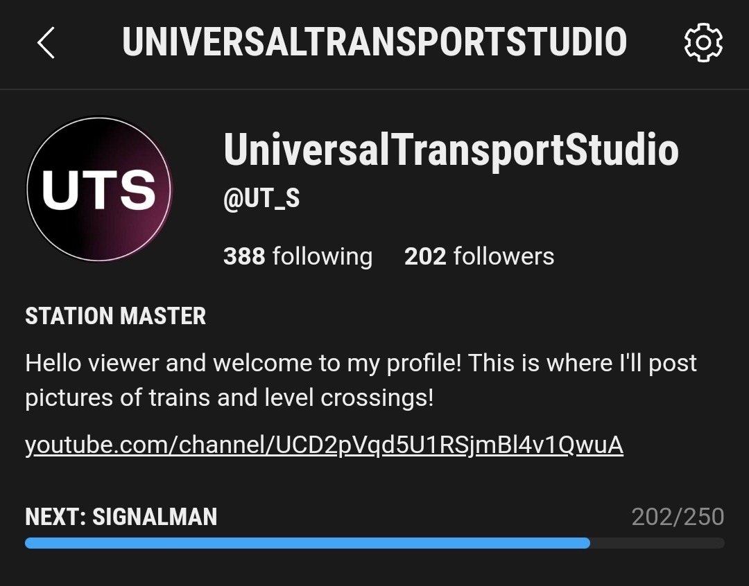 UniversalTransportStudio on Train Siding: Hello everyone! I hope you're all doing well! I'd like to thank all my followers on here for 200+ followers!
I am very glad I...