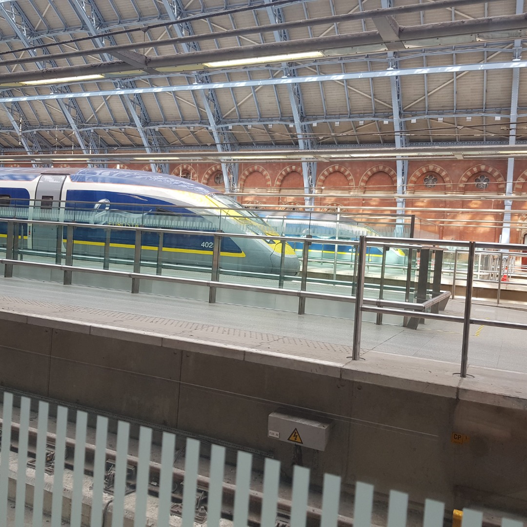 Jack Jack Productions on Train Siding: A pair of Eurostar E320s sat quietly at London St Pancras. Because of Covid only one daily return to Paris and one daily
return...