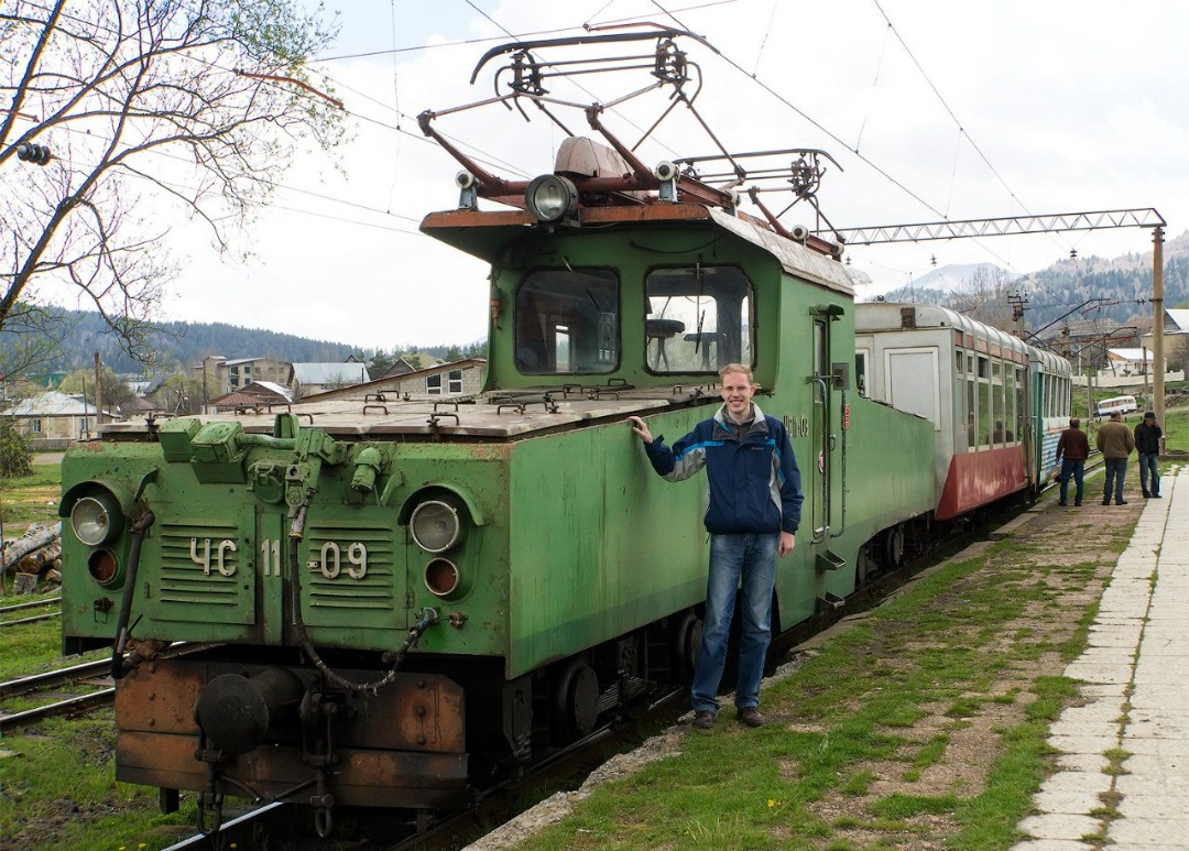 myaroslav on Train Siding: This 900mm gauge line in Georgian mountains was built in tsarist Russia to serve high located apatite mines. In the middle of XXth
century...