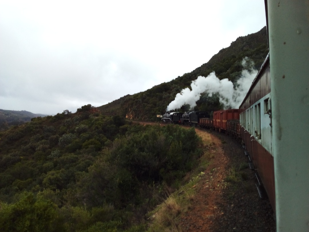 jadewilson on Train Siding: Double Header through Michell's Pass. The weather on Saturday turned out more wet than cold (we were hoping for some snow).