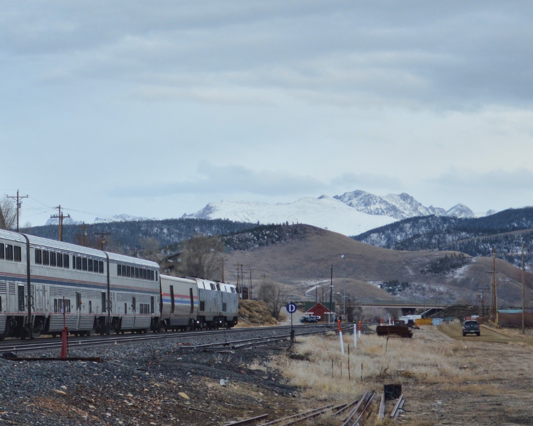 quirkphotoandmedia on Train Siding: Amtrak's California Zephyr winds her way through the Rocky Mountains on the Union Pacific's Moffat Tunnel
subdivision for a quick...