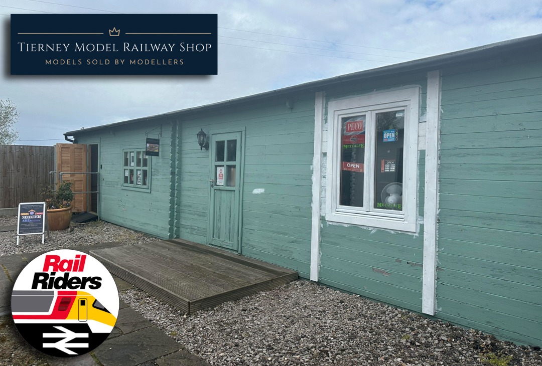 Rail Riders on Train Siding: We are pleased to welcome the Tierney Model Railway Shop as our latest model shop to join the scheme who are based near Wickford in
Essex.