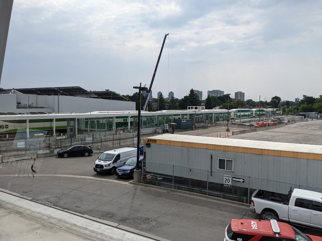 Ryan on Train Siding: A southbound Stouffville line GO Train arriving at and departing KennedyGO, taken from the east end of the Kennedy Line 3 platform. Sorry
about...