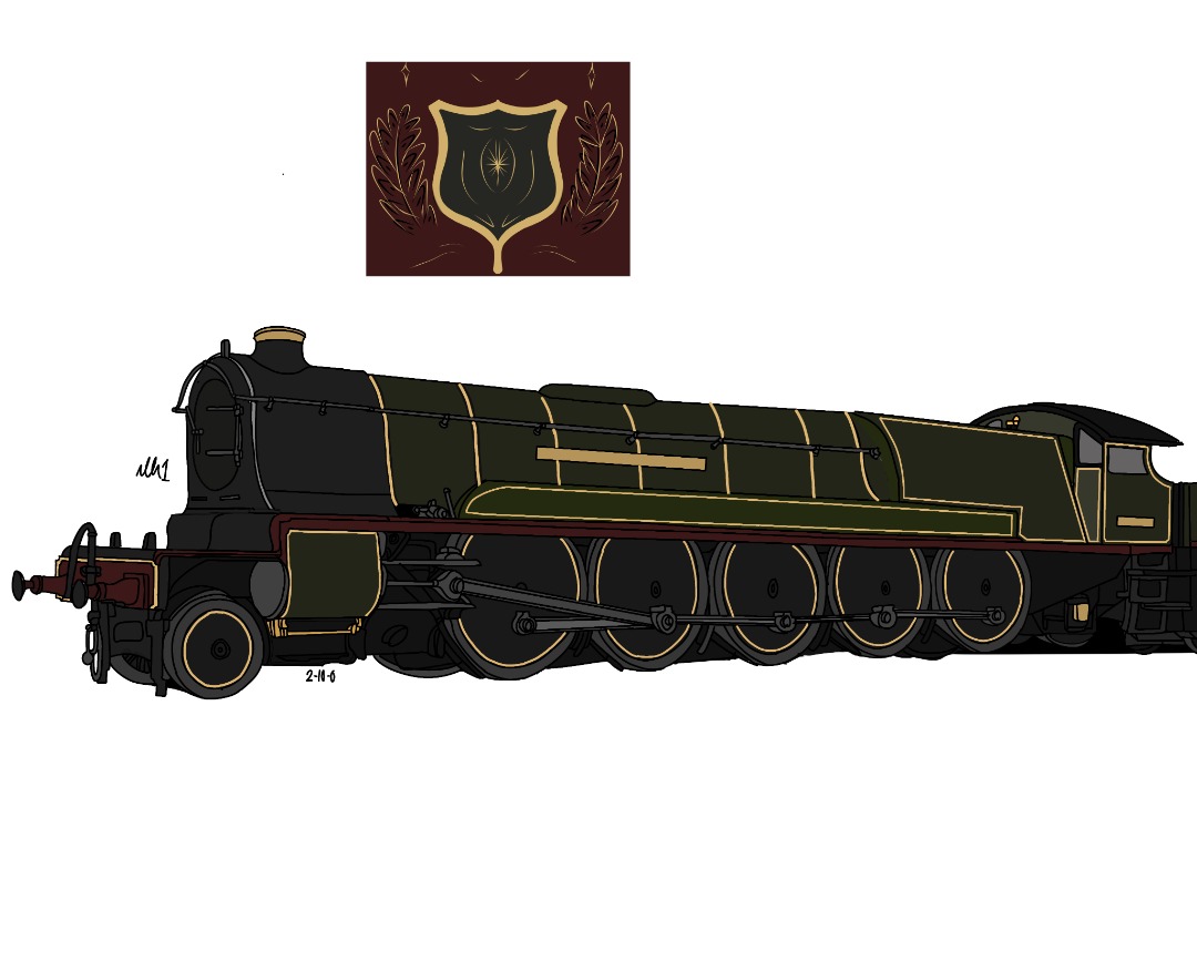 Emanuel Hudson on Train Siding: The fictional MM1 Class of Banker and slow goods engine this mighty beast being a 2-10-2