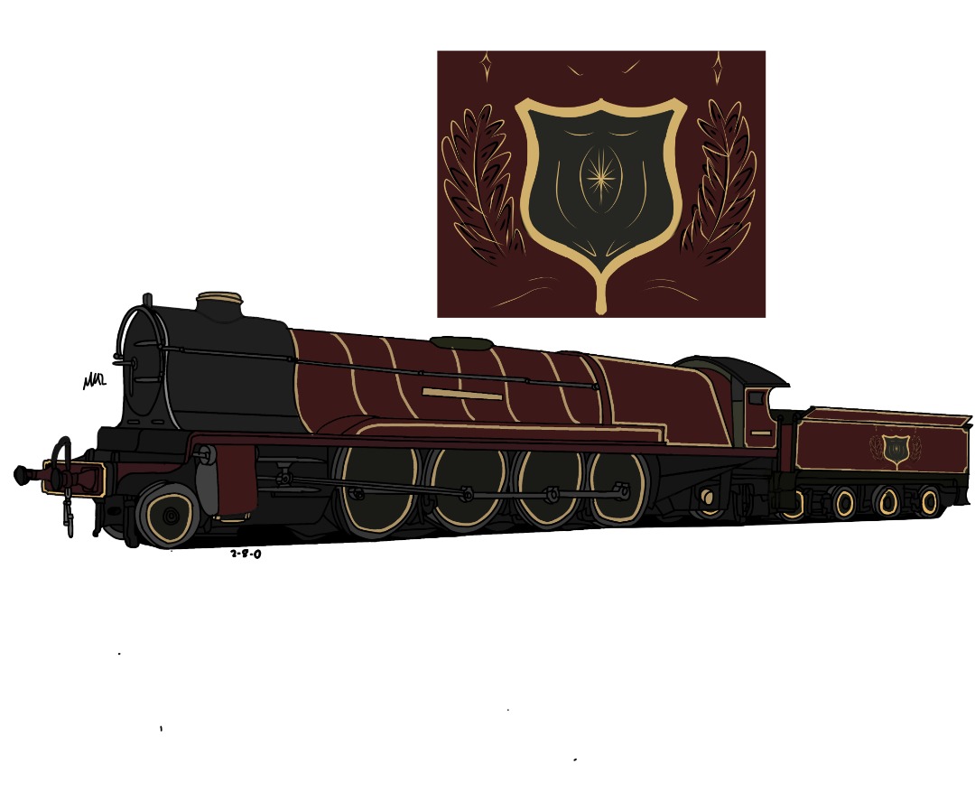 Emanuel Hudson on Train Siding: I've Revamped my 2-8-2 Freight locomotive this is often called the falcon class but here at least since you see them in a
beautiful...