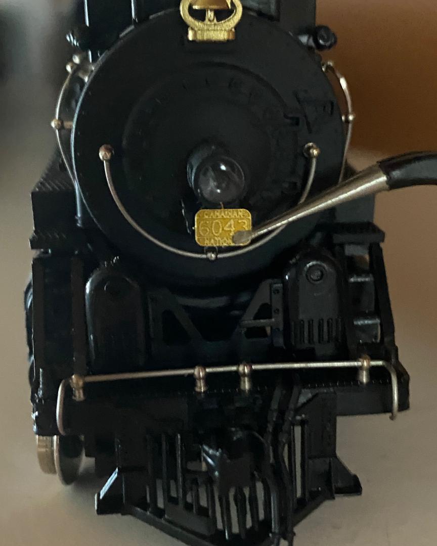 Canadian Modeler on Train Siding: Here is something a friend at my club gave me yesterday. It's a numberplate for my Canadian National 6043 this
numberplate is very...