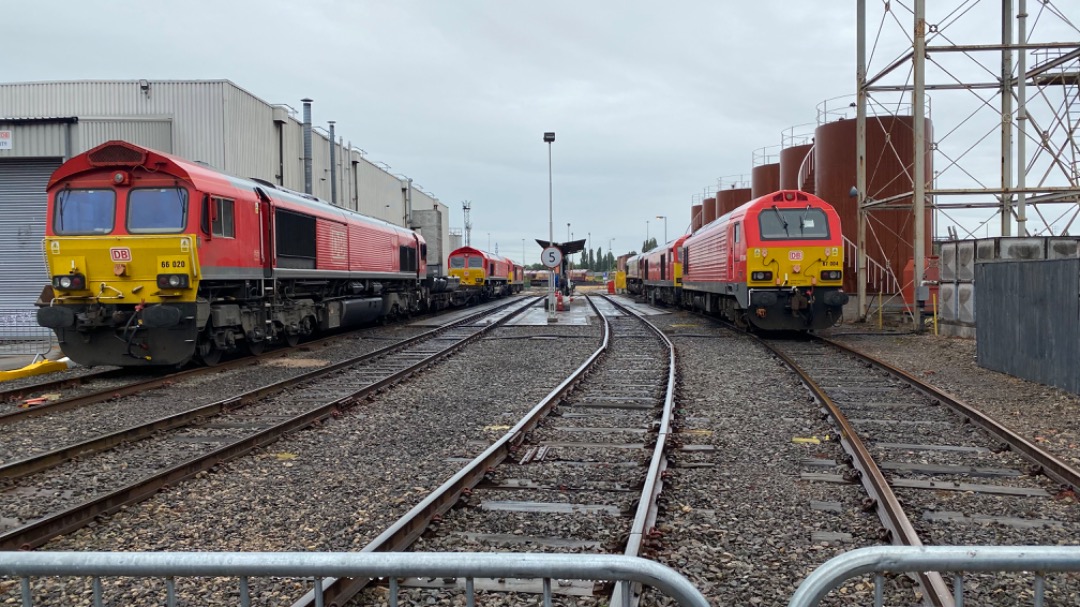 Adam Dunlop on Train Siding: Pics from the DB Cargo UK Toton TMD private open day. Will post a full video on YouTube from today on Thursday the 23 of June.