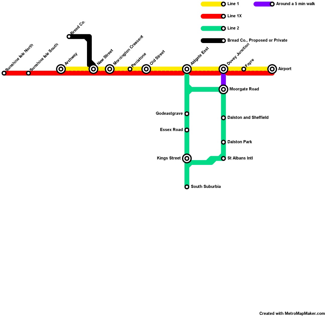 MKDSFan /XxDubStepLuigi on Train Siding: #TransportDash this is a metro map for a minecraft server I play on oftem and own the metro system of