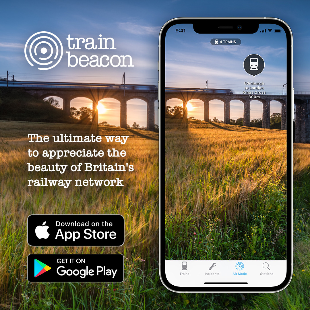Train Beacon on Train Siding: Train Beacon is the ultimate way to appreciate the beauty of Britain's railway network #Railtex