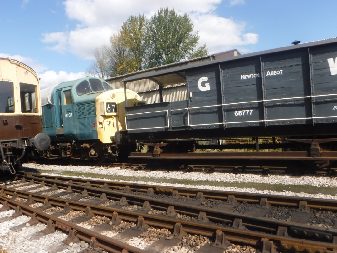 Larnswick UK on Train Siding: D6737 has a great heritage and was one of the locomotives that helped construct the TGV-Mediterranee rail link in France in 1999.
Now at...