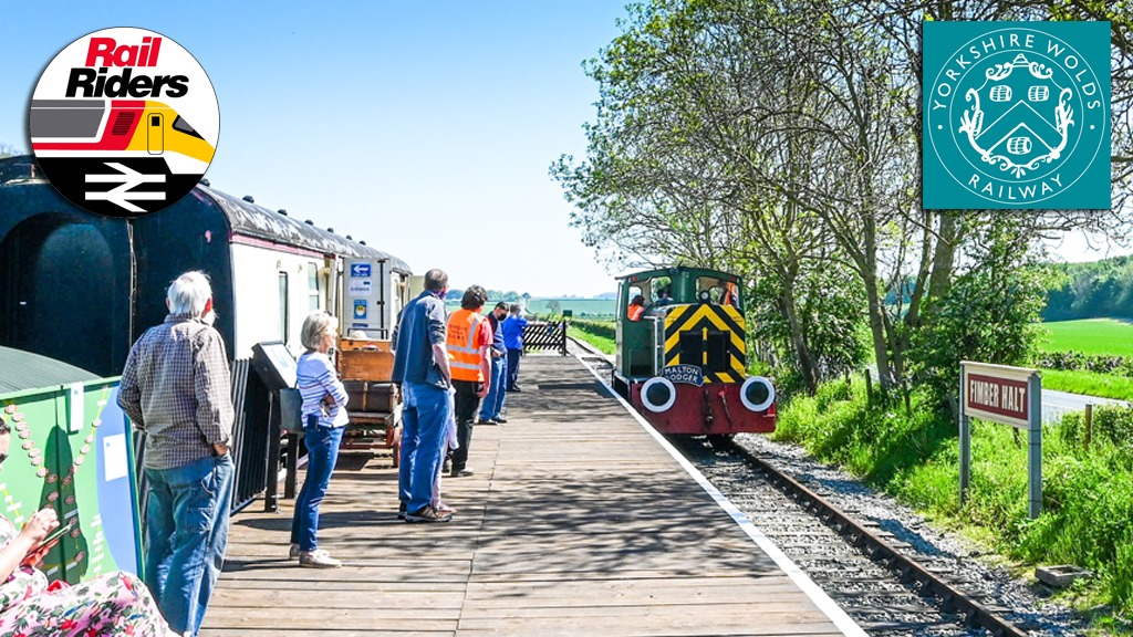 Rail Riders on Train Siding: The Yorkshire Wolds Railway is the latest railway to partner with us offering members a discount on their trains as well as in
their café...