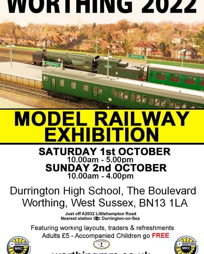Mista Matthews on Train Siding: Last bits of prep for Worthing Model Railway Show over the weekend. Durrington High School, Worthing. Details on last photo!