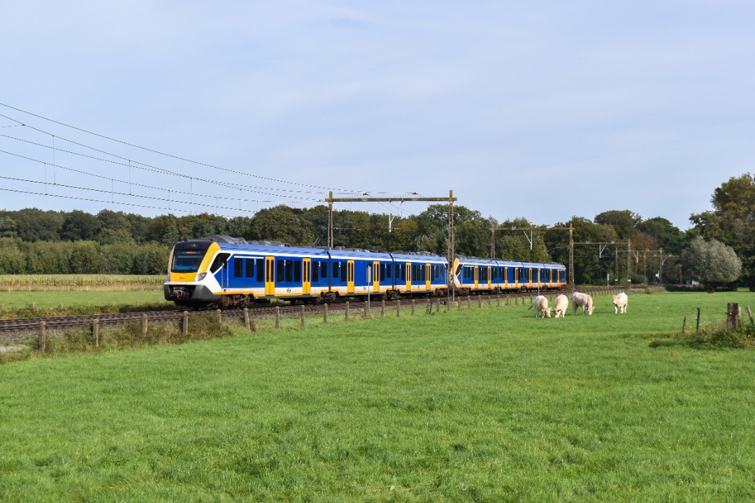 NL Rail on Train Siding: Het doel aan de Gooikersdijk was 1700 loc van NSI en dat is zeker gelukt. Verder werden alle andere treinen daar ook op beeld gezet
zoals deze...