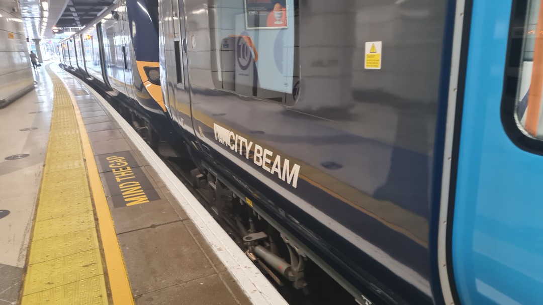 Milo Tagney Knowles on Train Siding: Went on the newly introduced class 707 CityBeam on Southeastern. I do wonder how long these will remain clean for though