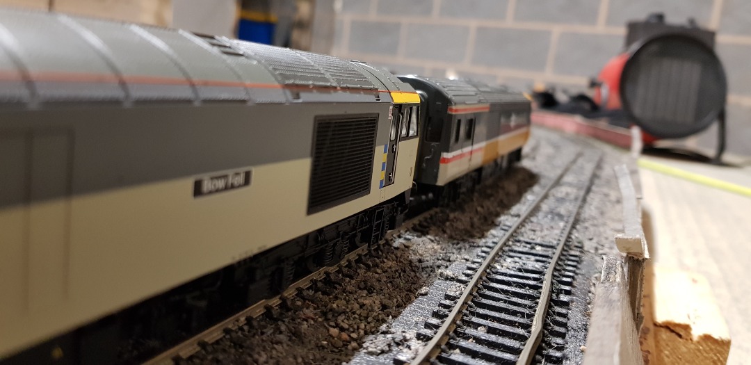 Wits Main & Branchline on Train Siding: Class 60 No. 60015 'Bow Fell' is seen dragging Class 43 No. 43126 to the yet to be built Redcot Platform 2
for research purposes.