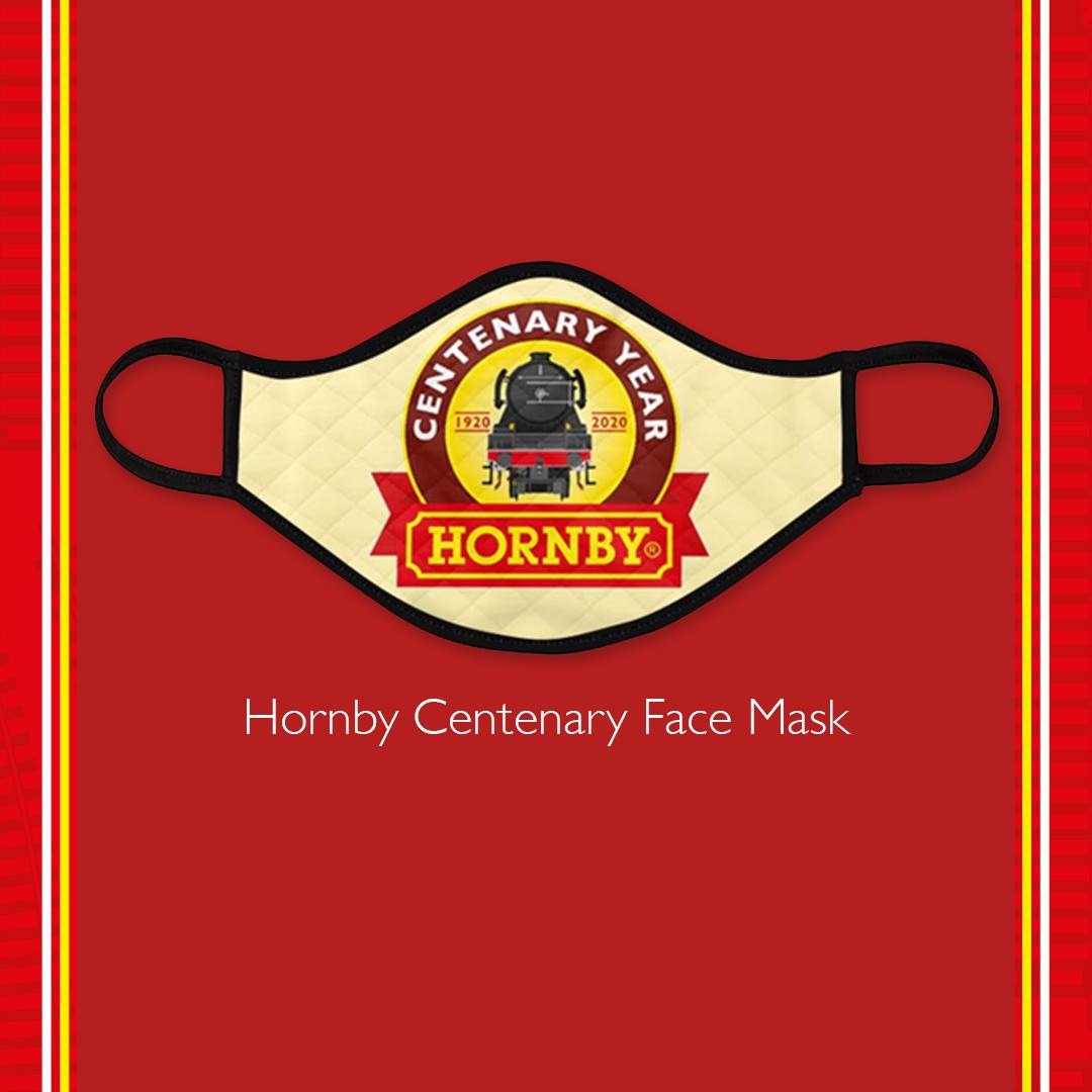 On The Rails on Train Siding: We are down to our final few Hornby facemasks - we recommend that you buy now if you want to get your hands on this exclusive
design!