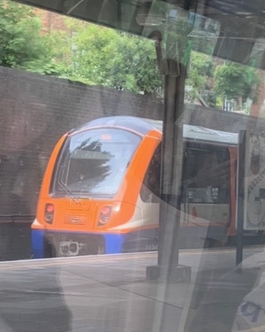 Arthur on Train Siding: A class 710 at Queens Park, bound for Watford. Sorry for the reflection - this was taken from a bakerloo line train.