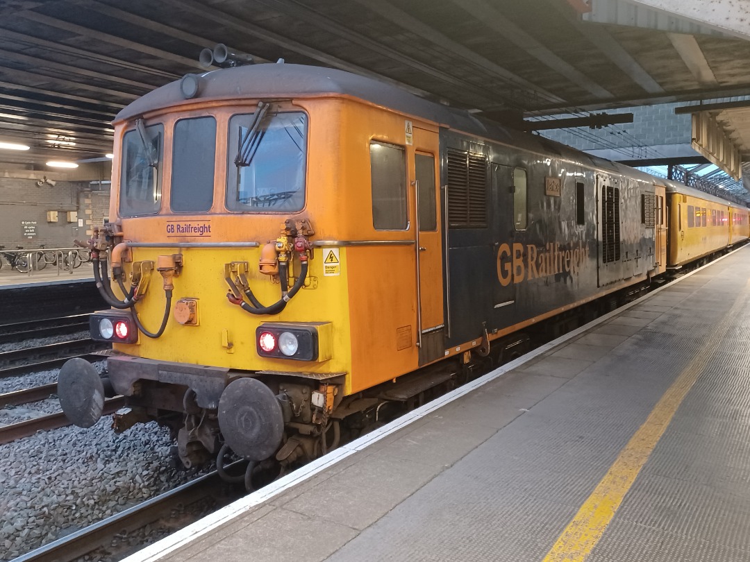 Trainnut on Train Siding: #photo #train #diesel #electric #station 73962 & 73965 GBRF. 90003 & 90015 Freightliner at Crewe today