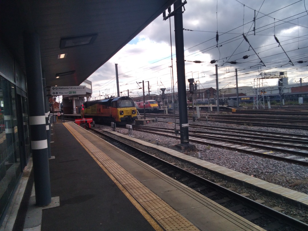 kieran harrod on Train Siding: Some of my best shots and sights from Saturday 10th at Doncaster. Colas, DRS, LNER TransPennine express, DB, wabtec, GBRF
(pictured)...
