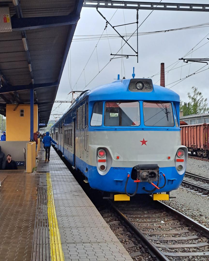 Worldoftrains on Train Siding: On the first picturec is e451 or "žabotlam" and on the second picture is bardotka in depot.