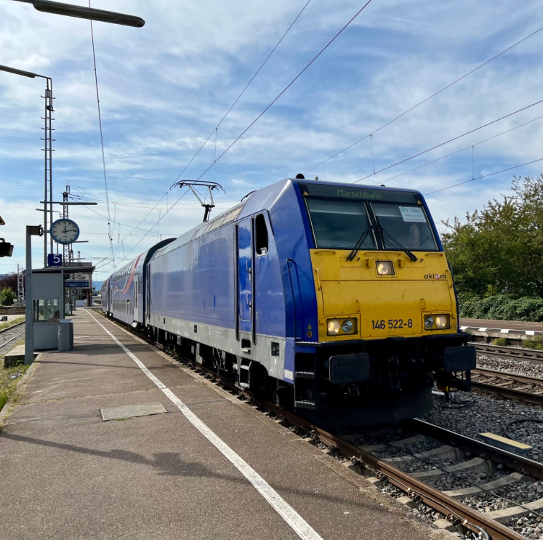 Frank Kleine on Train Siding: Train replacement trains on the Elztalbahn from Freiburg(Breisgau) to Waldkirch. Having been electrified just recently, new Talent
3...