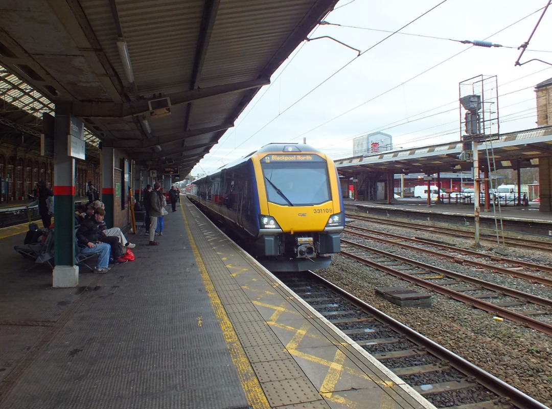 Whistlestopper on Train Siding: A selection of photos of Northern class 331s at Preston on Tuesday 13th February 2024...
