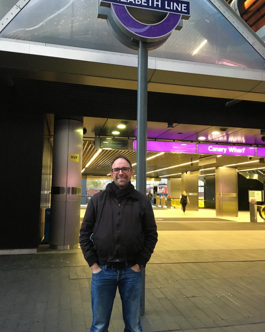 chris.j.bird on Train Siding: Here are a couple of shots of the Elizabeth line taken last week with a friend I haven't seen for ages. The entrance to Bond
Street and...