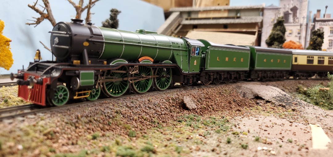 M. on Train Siding: Managed to come across this pack of Flying Scotsman when he was in the USA back in 1969, and couldn't resist taking him to a local shop
to take...
